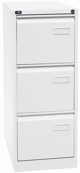 Hängeregistraturschrank Bisley Light mit 3 Schüben, einbahnig, H x B x T 1016 x 413 x 622 mm