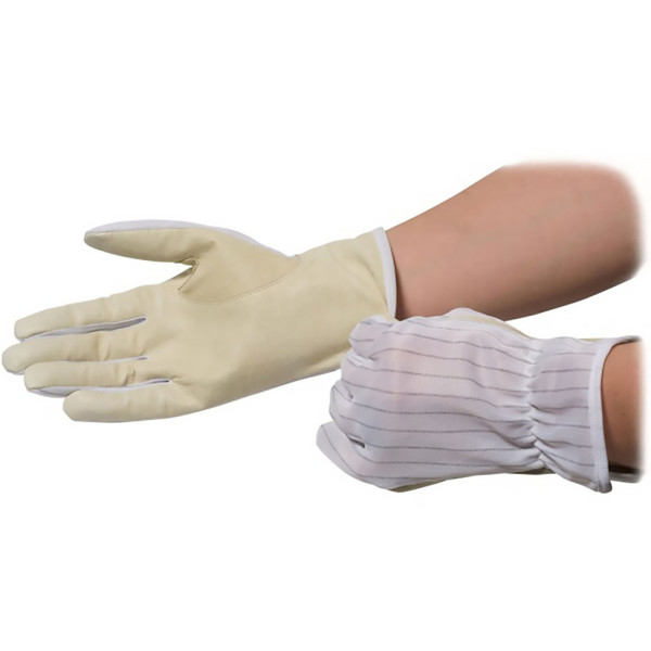 ESD Handschuhe mit Leder