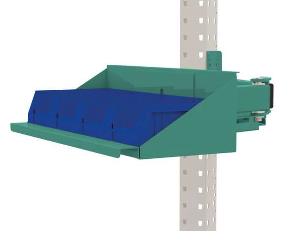 Sichtboxen-Regal-Halter-Element für MULTIPLAN ESD